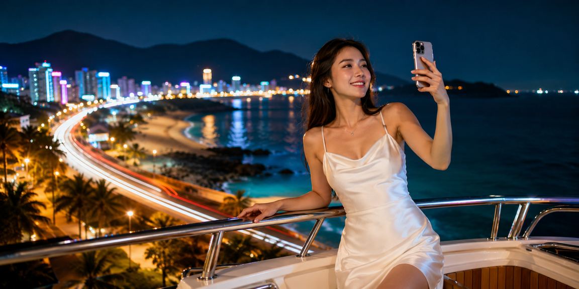 Người dùng tại Côn Đảo theo dõi kết quả xổ số và thể thao trực tuyến bên bờ biển