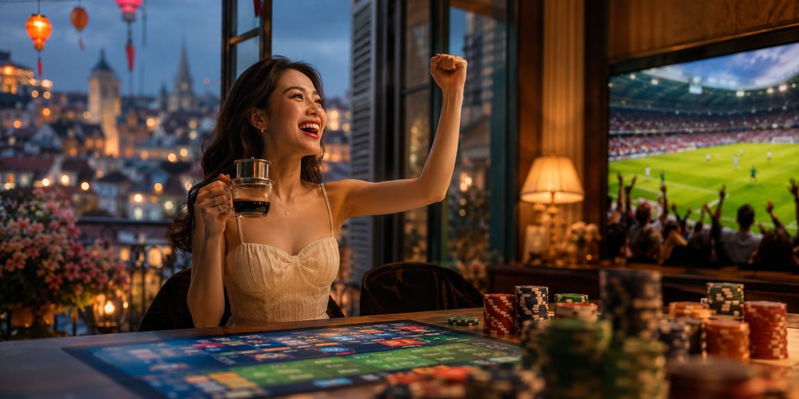 Không gian casino và giải trí trực tuyến hiện đại dành cho người dùng Việt Nam
